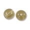 Czech Pressed Glass Round Beads 6mm Smokey Topaz (Package of 10)